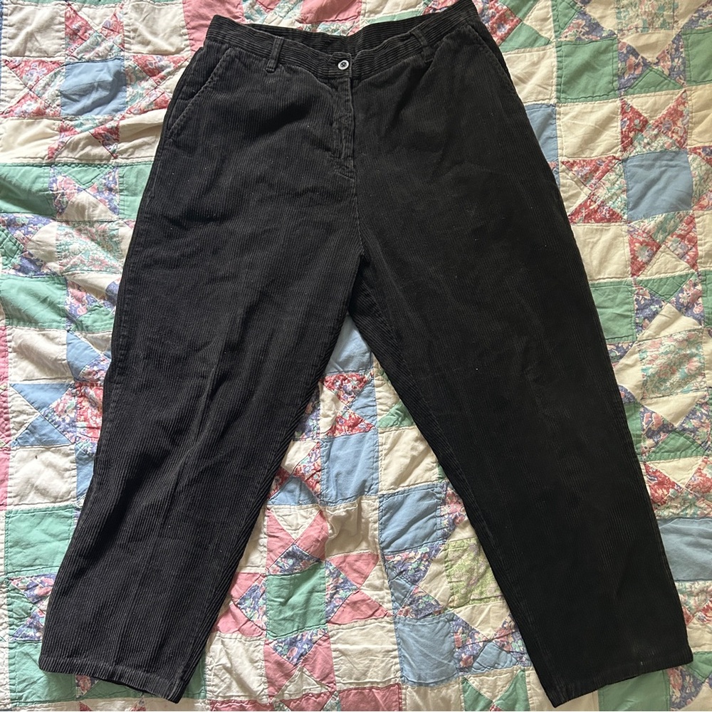 Woolrich Women's Black Corduroy Pants